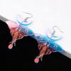 New Iridescent Luna Moth Laser Acrylic Earrings for Women 2026 Cute Butterfly Drop Dangle Earring Statement Jewelry Gifts