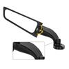 2PCS Modified Motorcycle Rearview Mirrors Wind Wing Adjustable Rotating Side Mirrors for Most Motorcycle Sports