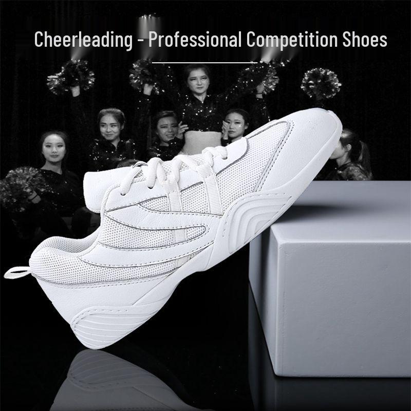 Yingrui Women's Aerobic Shoes: Soft Sole Cheerleading & Gymnastics Competition Shoes