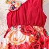 Baby Summer Clothes Baby Girls Floral Print Costume Newborn Jumpsuit Baby Rompers For Baby Girls Bodysuit Infant Clothing