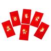 Roter Umschlag 2026 Tierkreis Pferd Muster Traditionelles Chinesisches Neujahr Rotes Päckchen Papier Segens Geldbeutel für Hochzeiten Geburtstage Festivalgeschenke