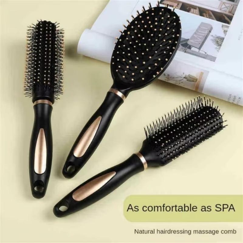 Massage Hairbrush Professional Salon Straight Smooth Paddle Hair Brush Suit For All Hair Type Hairbrush Styling Comb