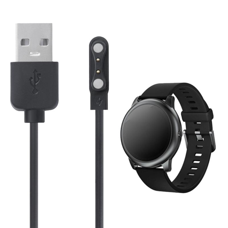 Portable Watch Charging Cord 2pin 2.54mm Space Smartwatch Magnetic Charging Cable with Protections For LS01 LS02