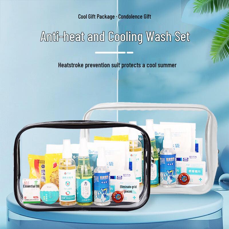 

Portable Travel Toiletry & Cooling Kit
