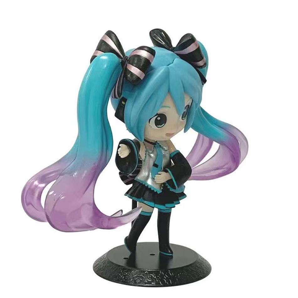NewHatsune Miku Game Character Hatsune Cartoon Doll Exquisite Girl Doll Model Toy Home Car Ornament Children Charm Birthday Gift
