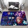 Jujutsu Kaisen Cartoon Bath Mat Kids Room Bedroom Decoration Balcony Anti-Slip Doormat Living Room Alfombra