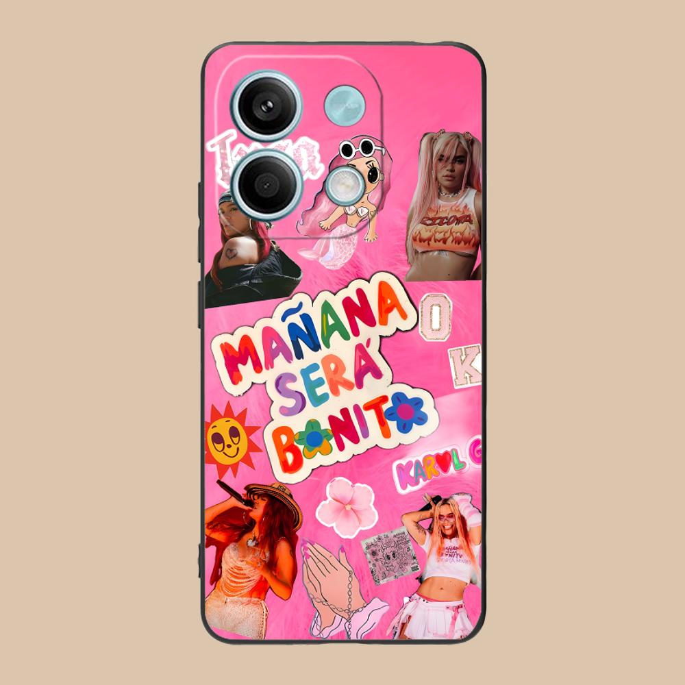 Modische Karol G Handyhülle für Xiaomi 15 14 13 12 Mi 11 T Ultra Lite Pro S X 5G Farbdruck Hülle Luxus Handys