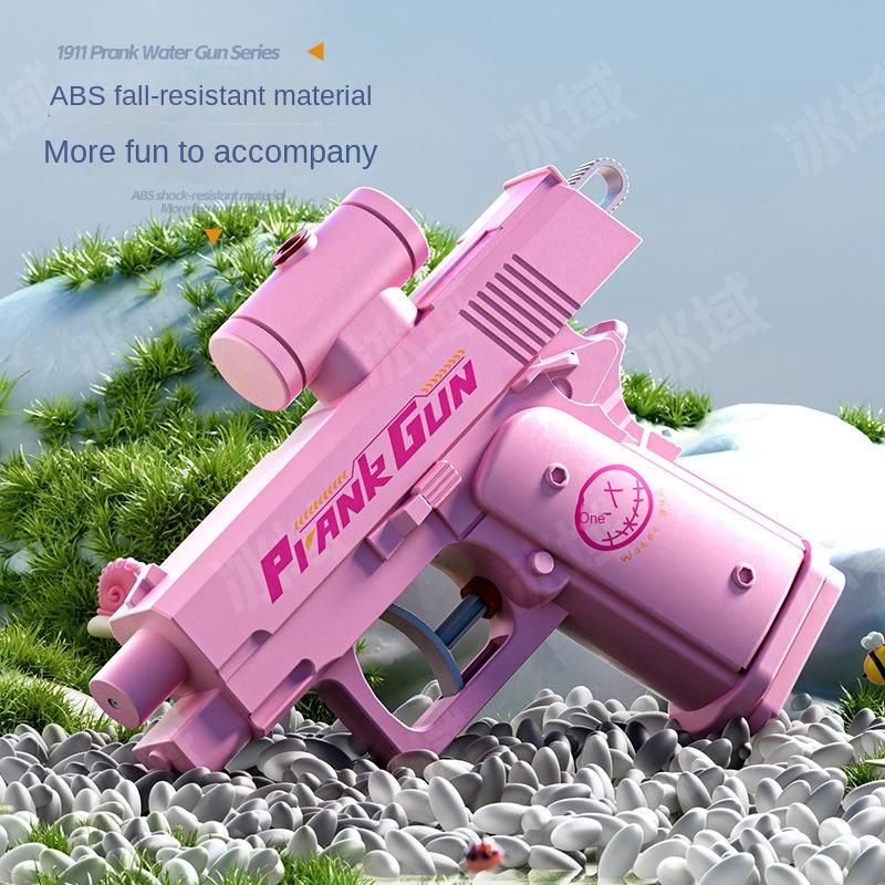 New Water 2-Way Squirt Gun - Press & Spray Water Gun Prank Reverse Splash Toy Water gun Pistol Toy Suitable For Kids Adult
