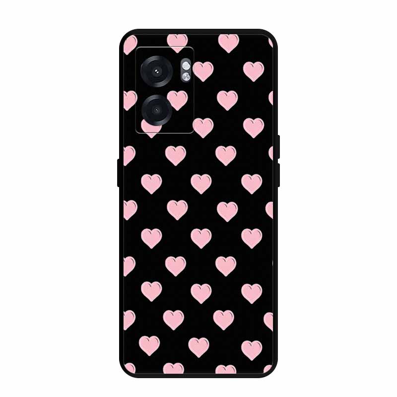 

For OPPO A77 5G Case 3D Flower Emboss Soft Silicone Phone Back Cover Case For OPPO A77 5G A 77 OPPOA77 Coque Funda Cats Bumper OPPO A77 5G