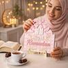 Festival Ramadan Advent Calendar Handmade Islamic Muslim Decor  Room Decoration