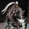 European Style Pterodactyl Sandalwood Waterfall Backflow Incense Burner Ornament