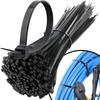 Cable Ties 2.5X200MM, 100 PCS. Cable Ties, Black, Strong