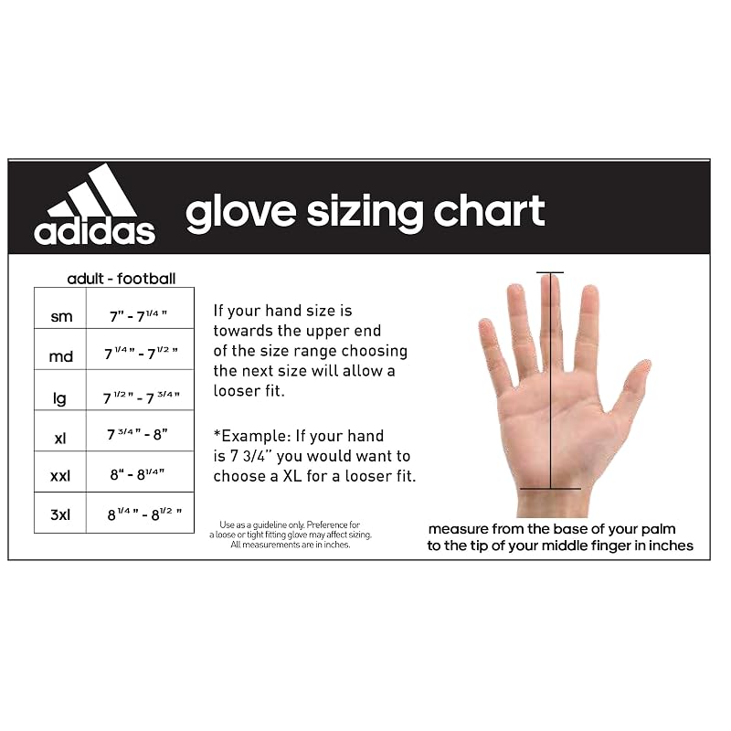 Adidas Adizero 13 Moments Football Gloves, White/Metallic Gold, Size M