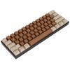 61 Keys Mechanical Keyboard Color Mixing Quick Response Wired Keyboard for Windows for Android for