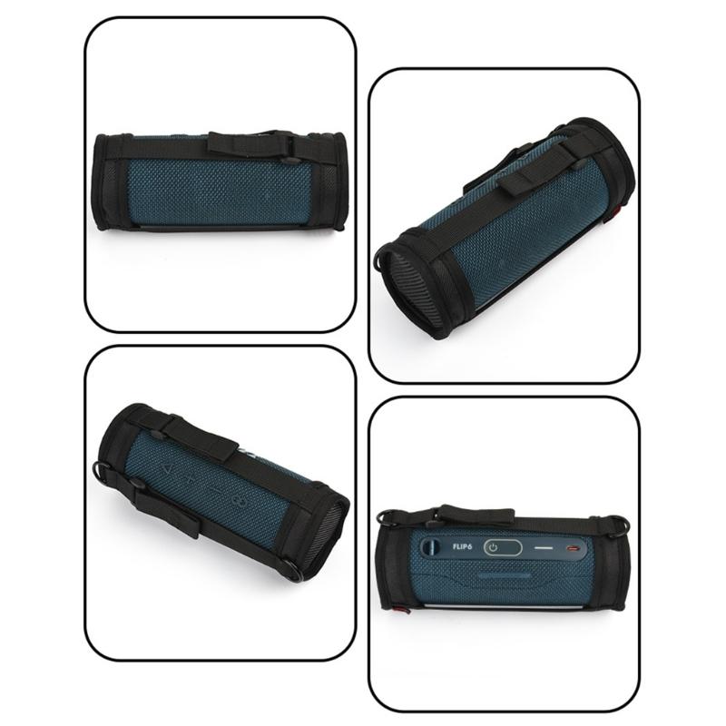 Portable Carrying Bag Shoulder Strap Case For Flip 7/6 Wireless Speaker Model Feature Scratch-Resistant Design