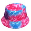 Europejsko-Amerykański Kapelusz Bucket Tie-Dye Chroniący Przed Słońcem: Dwustronny Design Graffiti dla Mężczyzn i Kobiet