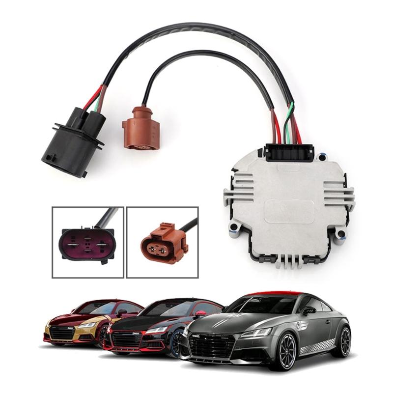 Modul unitate de control al ventilatorului de răcire pentru accesorii auto, relee, modul radiator, pentru Golf 2010-2014 1TD959455
