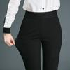 High Waist Trousers Women's Fashion Casual Pants Black Khaki Navy Blue Slacks Women Pantalones