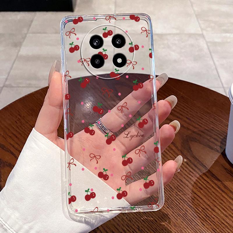 Cute Cat Casing For Realme 13+ 5G Phone Case RMX5000 Slim Transparent Silicone Shell Back Cover For Realme13 Plus TPU Funda Capa
