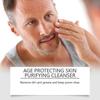 Men's Moisturizing Facial Cleanser with Hyaluronic Acid & Peptides  Gentle, Anti-Aging, Hydrating Skin Wash for All Skin Types