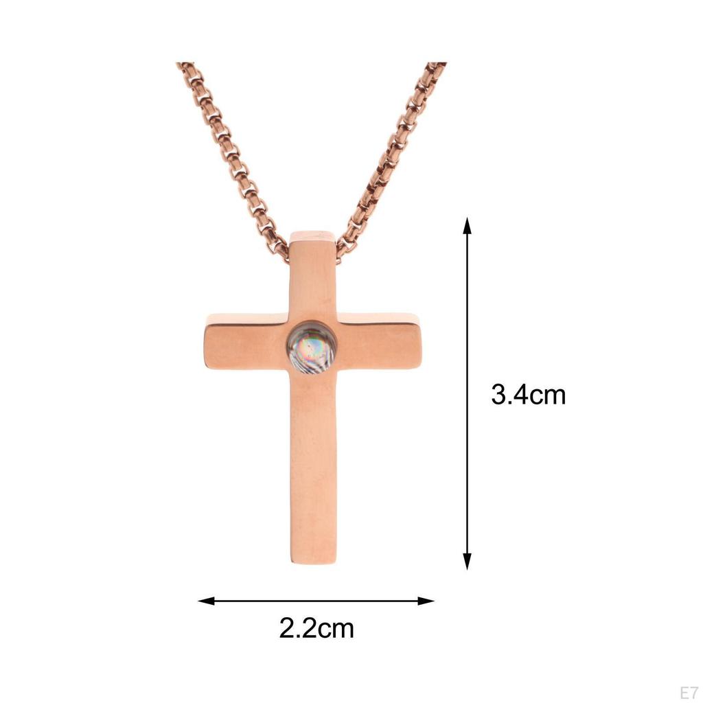Cross Neck Pendant Charms Exquisite Decoration Necklaces ,Projection Necklace for