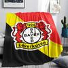 Bayer 04 Leverkusen Print Flannel Blanket, High Quality Comfortable for All Seasons, Home Decor, Warmth and Comfort, Perfect for Christmas Gifts