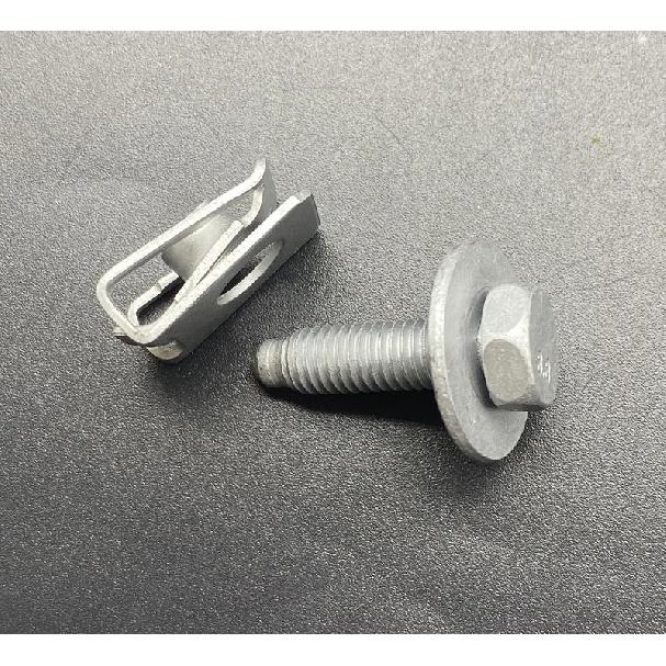 for Mercedes Benz C180 C200 C260 E200 E260 engine lower guard plate screw bottom plate rear seat bolt buckle nut