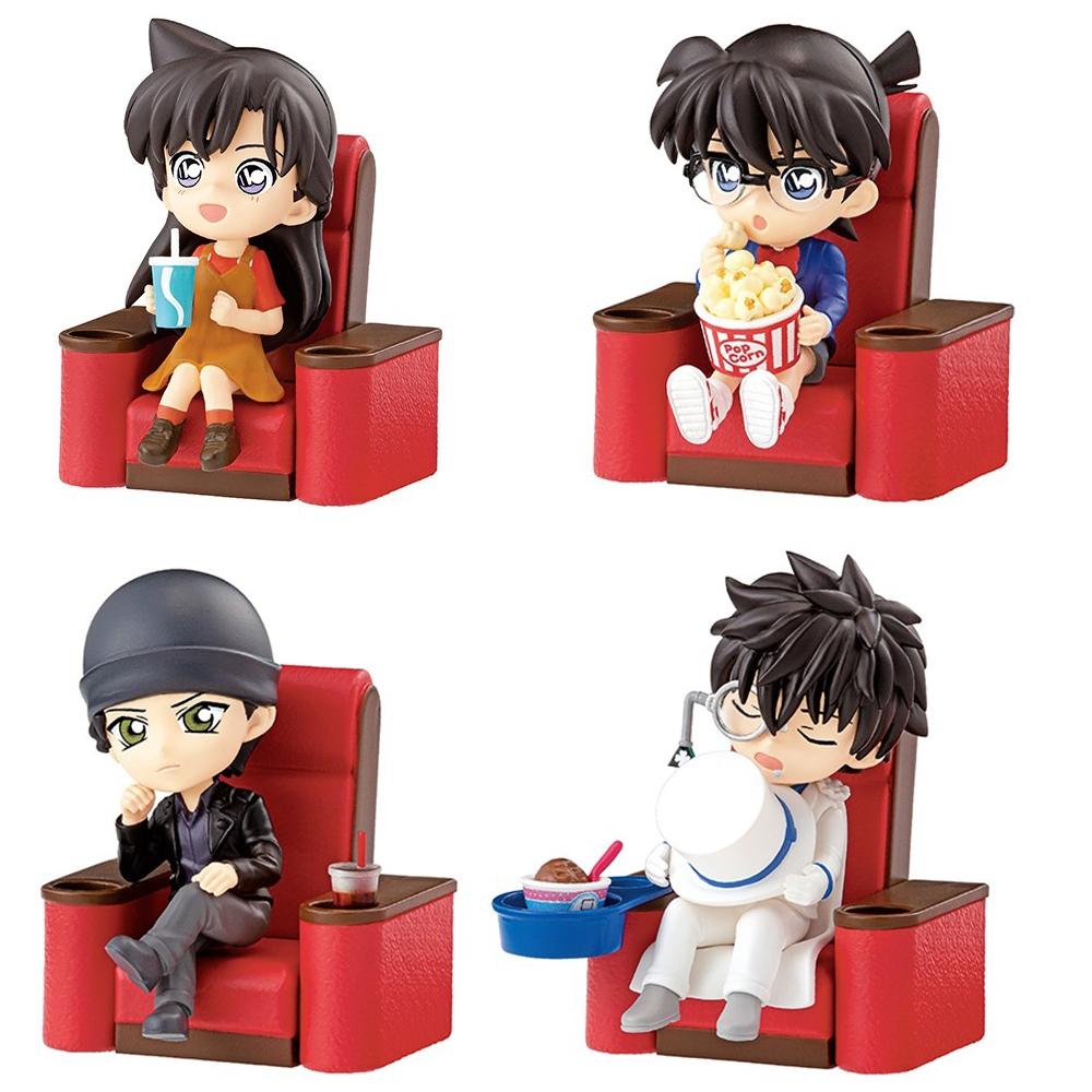 6CM Anime Meitantei Conan Kaitou Kid Edogawa Conan Haibara Ai Figure Model Toys Gifts Collection Action Figure Ornaments PVC