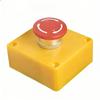 1 Set Waterproof Safety Stop Push Button With Rain Cover 10A Emergency Stop Button Switch Box For Industrial Machine