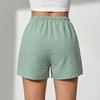 Shorts for Women Summer Casual Waisted Lounge Shorts Elastic High Wide Leg Drawstring Beach Vacation Outfits