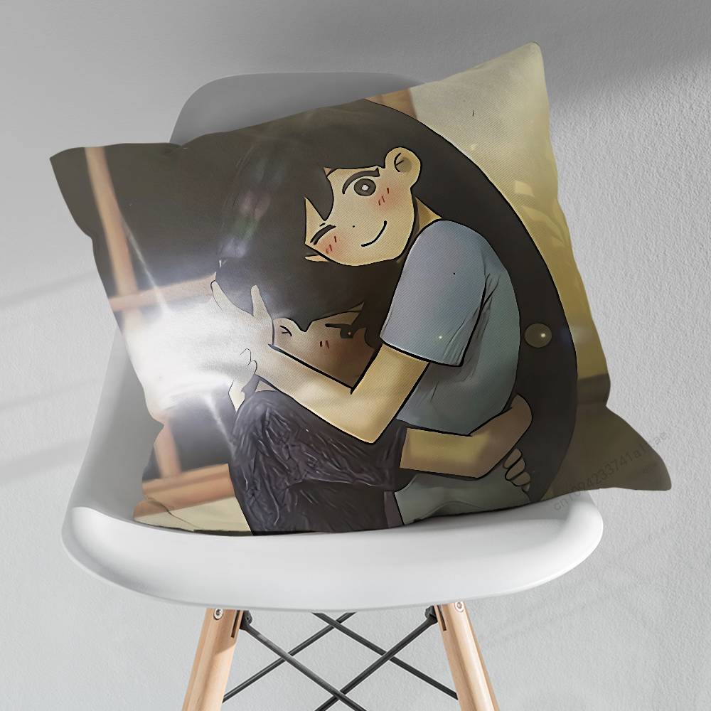 

Game OOmori RPG Art Various Sizes Square Pillow Case For Car Home Bedchamber Decor Birthday Gift 30x30cm