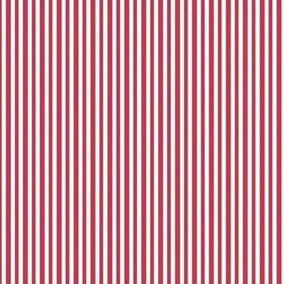 Gift Wrap Roll - Red-White Striped - 50cm X 5m - Vintage - Christmas - Practical