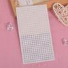 Fashion Rhinestone Stickers Mixed Disposable Tattoo Stickers 3D Face Jewelry Stickers  Party