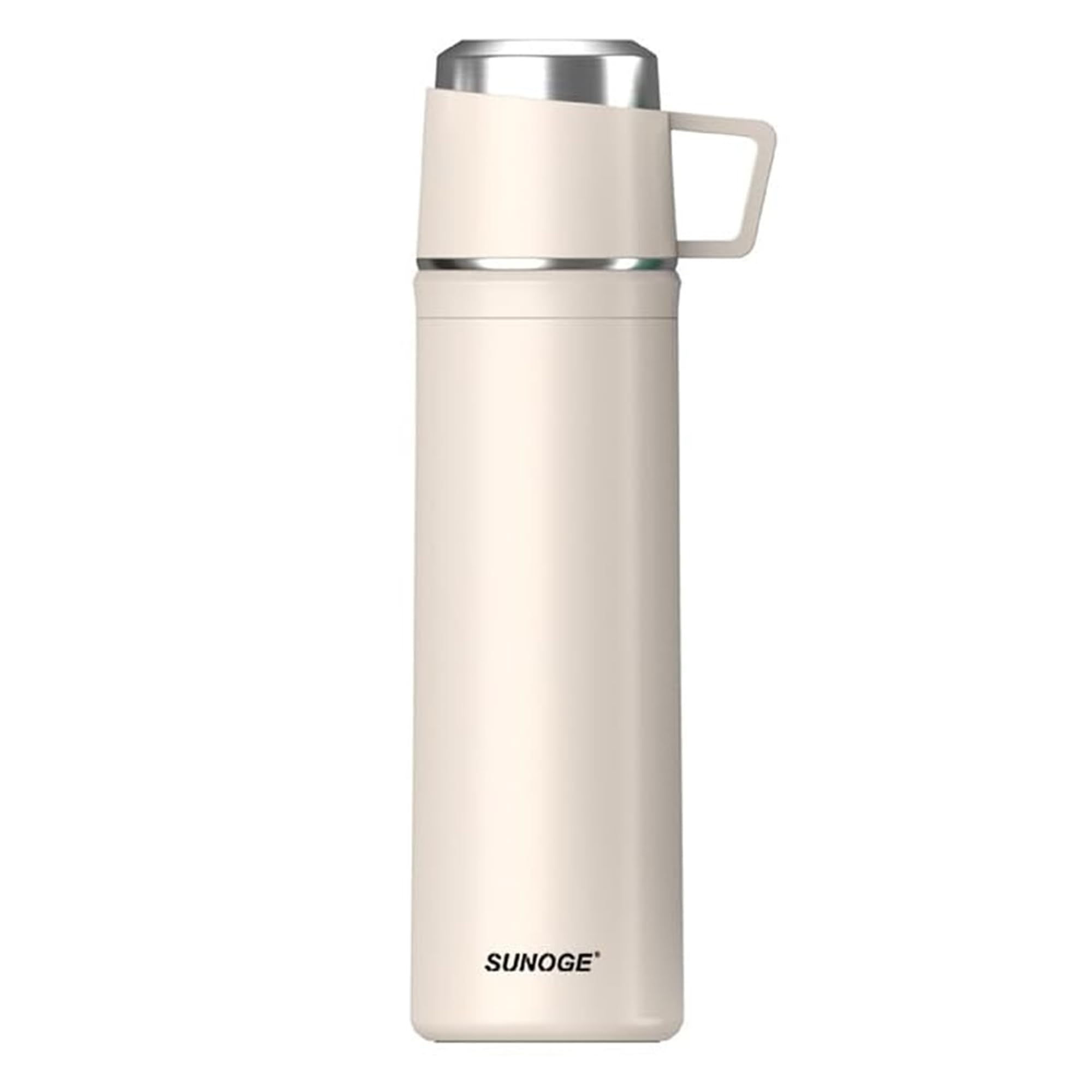 

SUNOGE Thermal Mug Thermos Thermal Water Vacuum Thermal Stainless Comes with Comes with Sports 4 Colors Available Bottle, Bottle, Flask, Cup, Bottle, белый