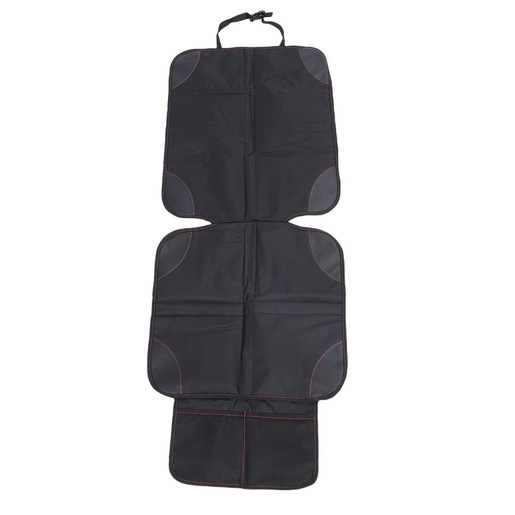 Ochraniacz na fotelik samochodowy dla fotelika dziecięcego Antypoślizgowy z kieszenią siatkową Uniwersalna mata ochronna na fotel samochodowy dla zwierząt i dzieci do większości pojazdów