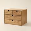 Wooden Storage Box Bedroom Desktop Storage Drawer Dressing Table Jewelry Organizing Box Modern Home Organization Accessories