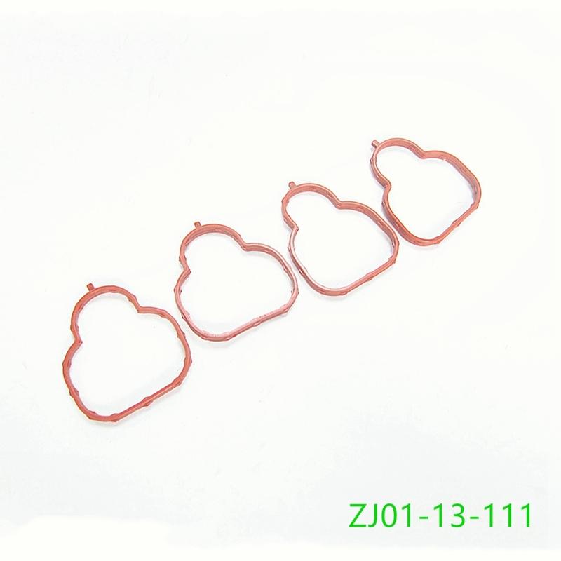 XXR-Car Engine Intake Manifold Gasket Seal ZJ01-13-111 For Mazda 3 2004-2012 BK BL 1.6 Mazda 2 2007-2011 De 1.3 1.5 4 Pieces