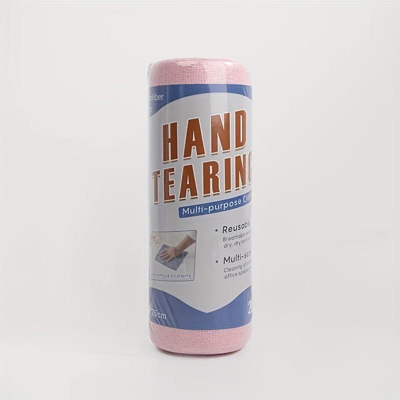 

High-Quality Polyester Cleaning Cloths -20 Sheets/Roll, Super Absorbent & Reusable Kitchen Towels, Multi-Purpose Polyester Rags