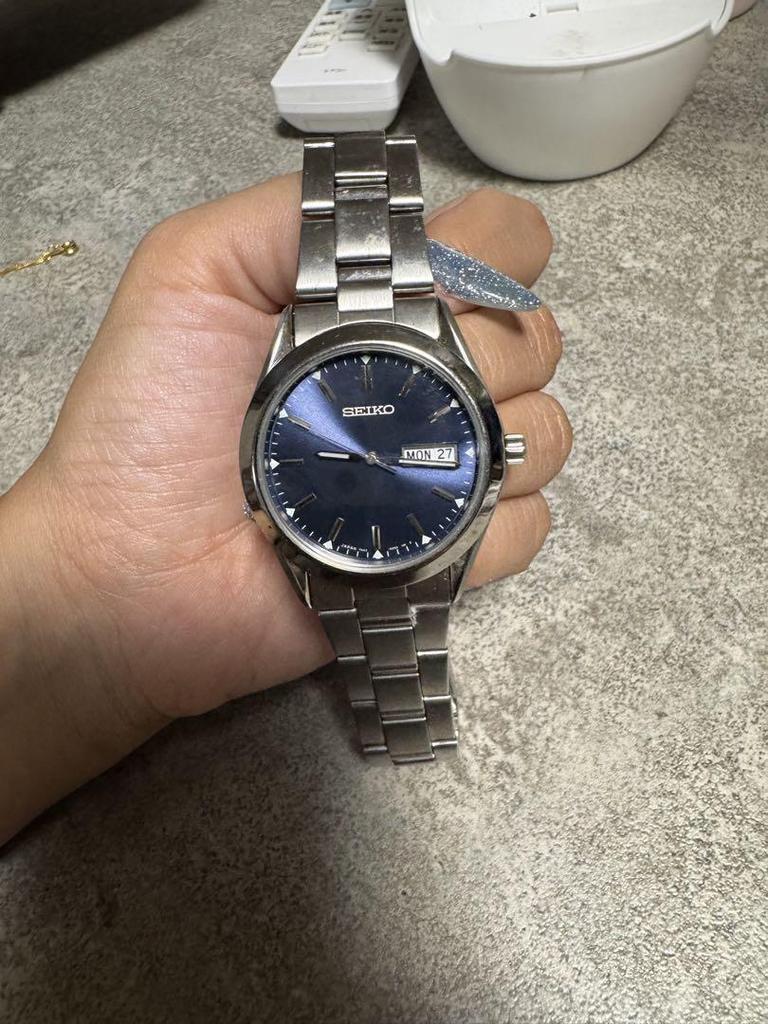 [USED] SEIKO Blue Analog Watch