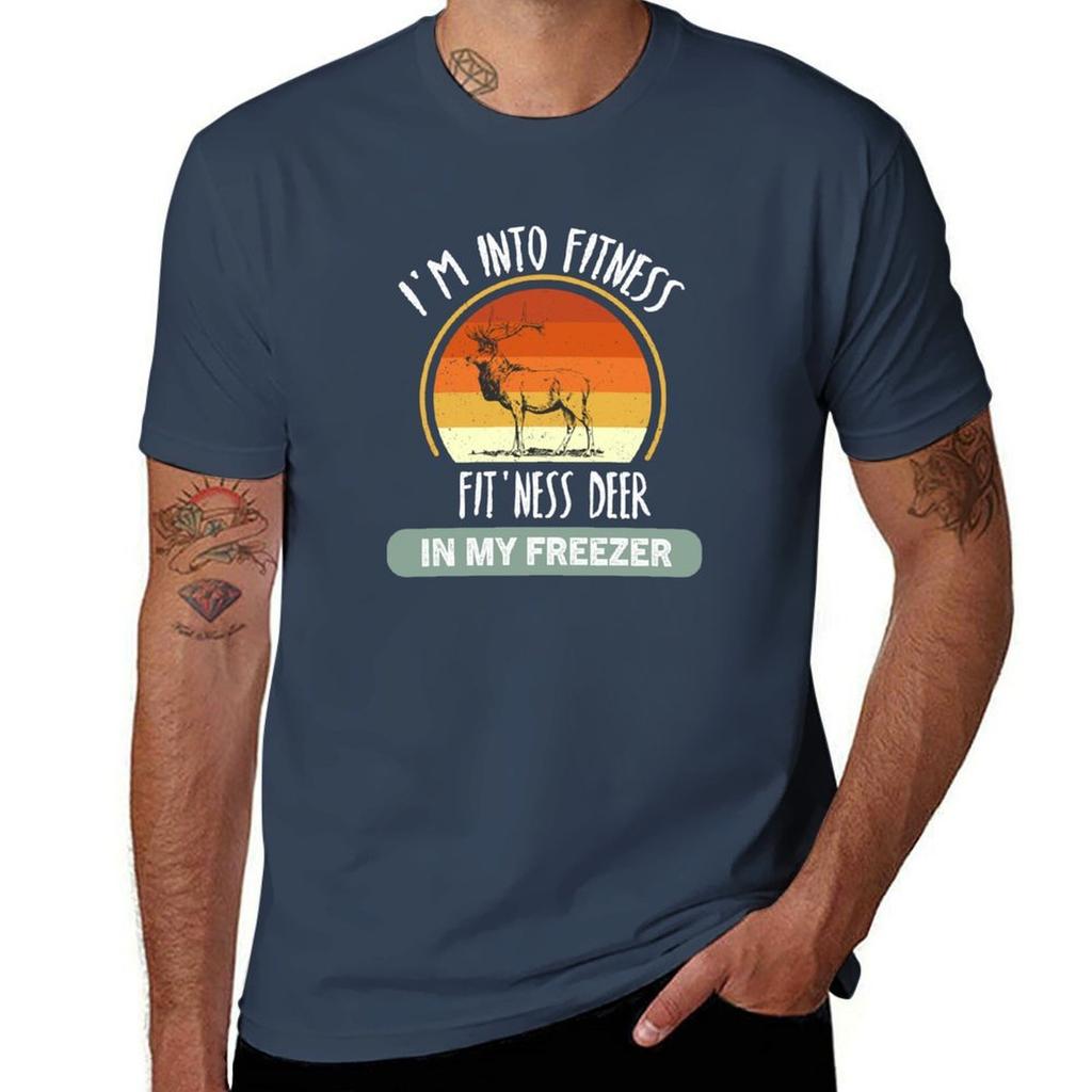 Im Into Fitness Fitness Deer In My Freezer Tshirt Fitness Quick Dry Short Sleeve Top