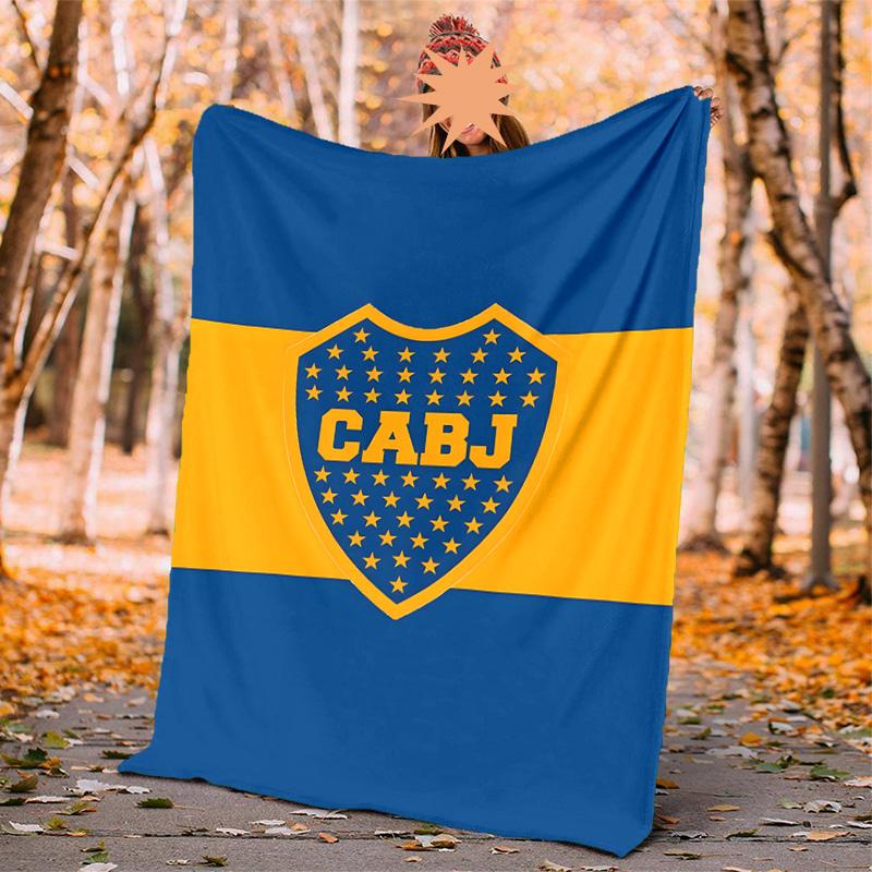 Cabj Flannel Blanket Soft Warm All-Season Throw, Design for Camping, Car Travel, Hiking Sofa, Bed, Office Perfect Gift for Parties