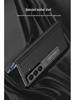 Samsung Z Fold7 Electroplated Leather Magnetic Case with Bracket - Anti-drop Protective Cover