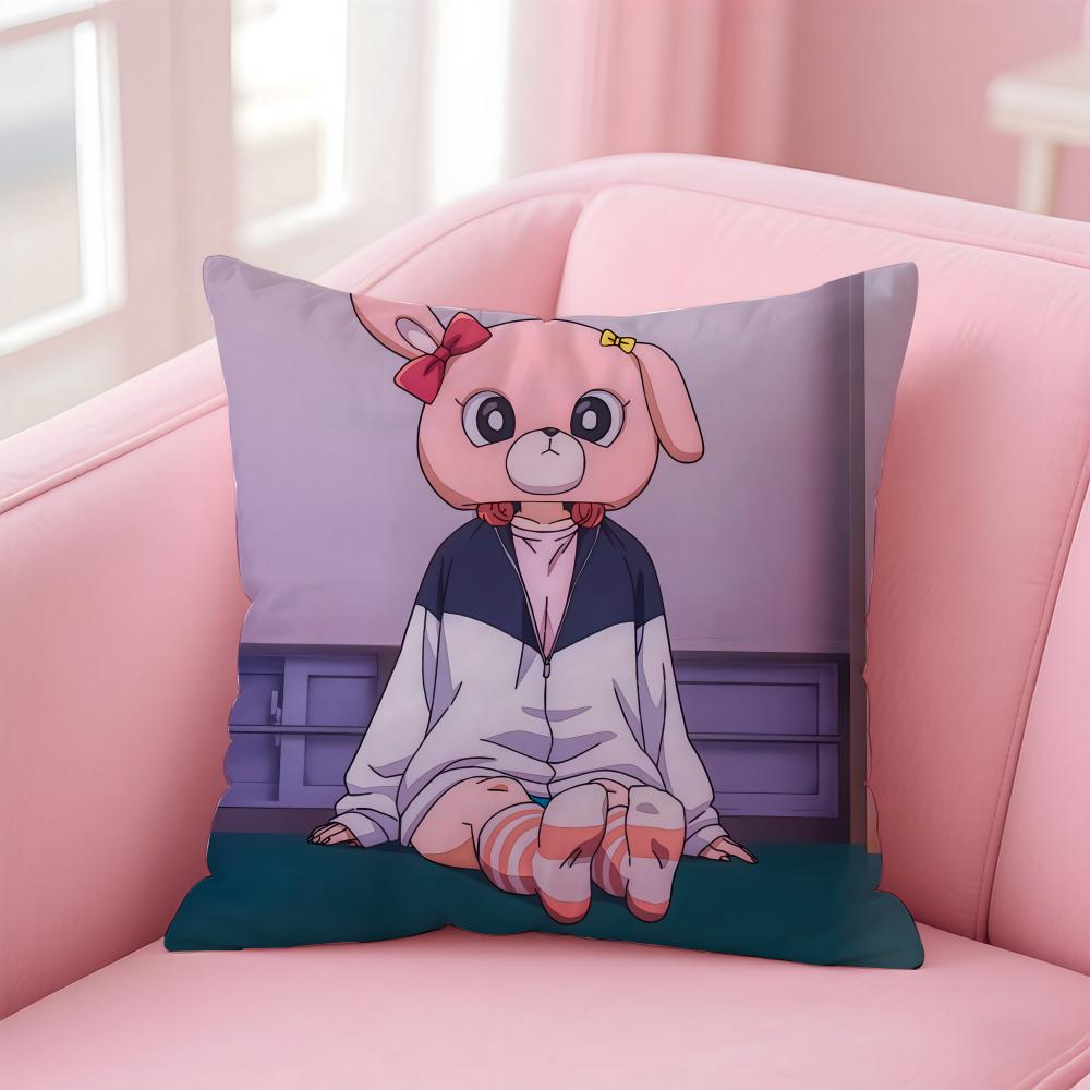

Anime B-Blue BoxS Cushion Cover Comfortable Reversible Pillow Cover Ideal for Car Sofa Bedroom & Beyond 12x12Inch