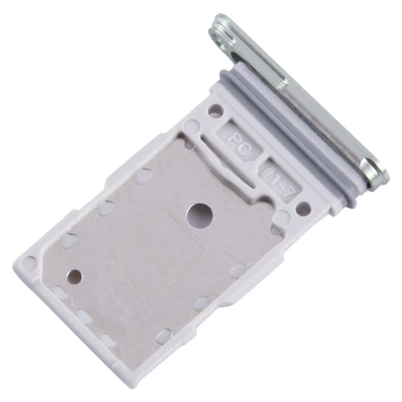 For Samsung Galaxy S24 S921/S24+ S926 Dobbel SIM-kortskuffholder Reservedel (uten logo)