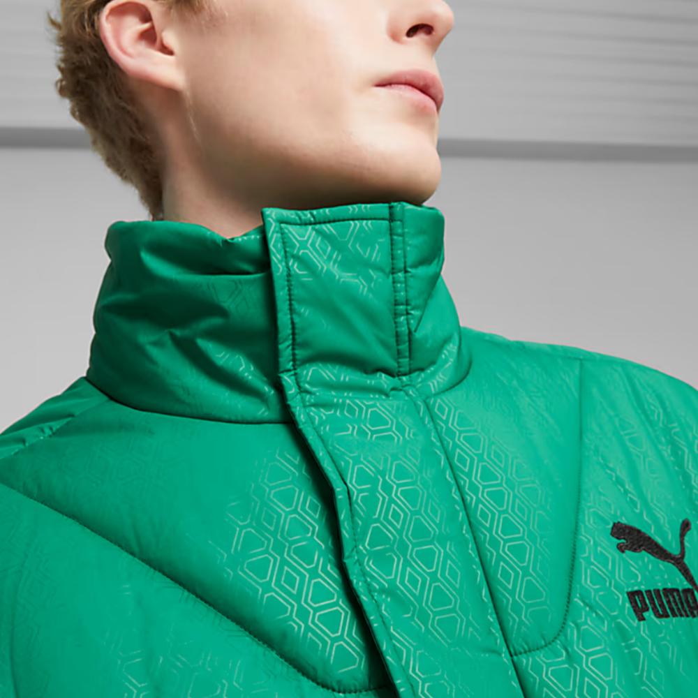 Puma Luxe Sport T7 Fashion Comfortable Versatile Jacket Unisex Jacket Archive-Green 620847-86