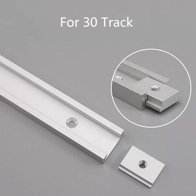 4pc/Set Handle T-slot Slider Miter T-track Jig Screw Fixture For Table Saw Router Chutes Rail DIY Woodworking Bench M8x100mm
