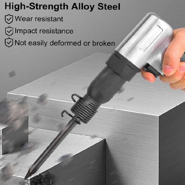 14/18Inch Alloy Steel Demolition Tool Air Hammer Chisel For Accuracy Chipping In Concrete And Masonry Materials