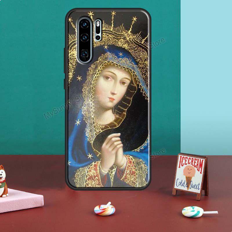 Holy Mother Virgin Mary Christian Case For Huawei P30 P40 P20 Pro Mate 20 10 Lite Honor 50 10i 20 9 8X P Smart 2019 Z Nova 5T