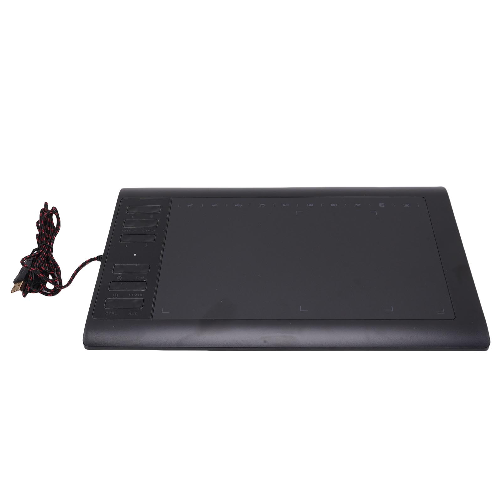 

Graphics Drawing Tablet 10 X 6 Inch Large Active Area with 8192 Levels Pressure Sensitivity Pen and 12 Hot Keys for