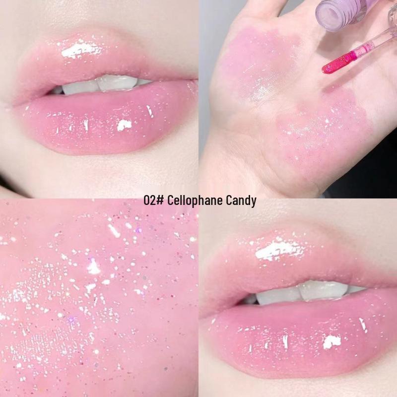 Shaqinuo Farbwechselndes Schimmer-Lipgloss-Set mit feuchtigkeitsspendendem, glänzendem Finish